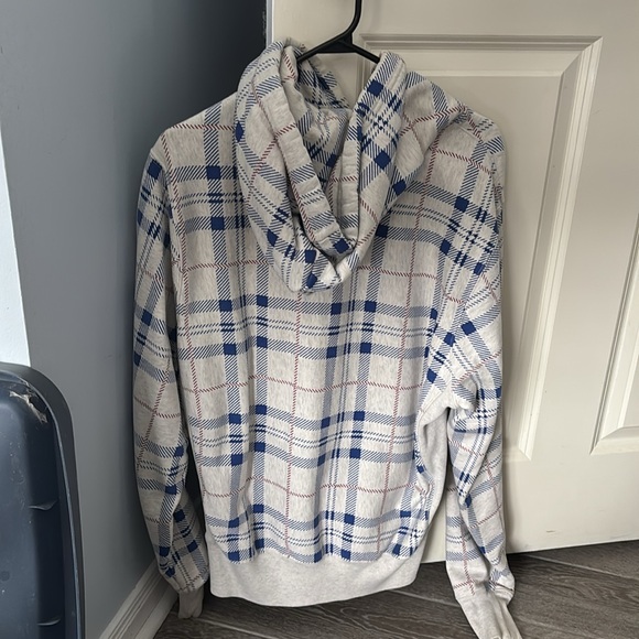 Champion Plaid Sweater | Unisex Medium - Picture 2 of 3